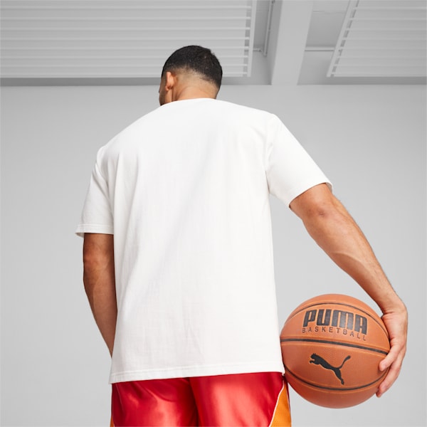 PUMA HOOPS x CHEETOS Men's Basketball T-shirt, PUMA White, extralarge-AUS