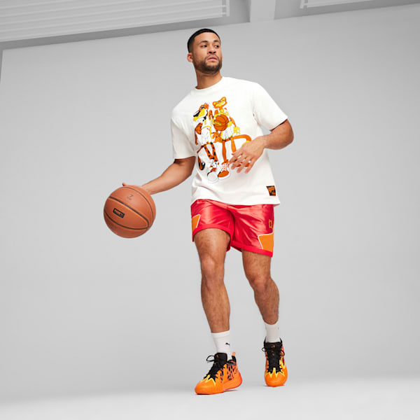 T-shirt de basketball HOOPS x CHEETOS®, PUMA White, extralarge