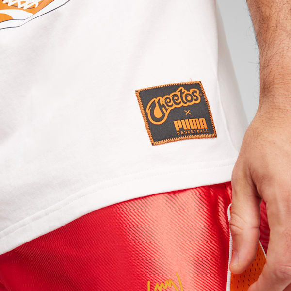 HOOPS x CHEETOS Men's Basketball T-shirt, PUMA White, extralarge-IND