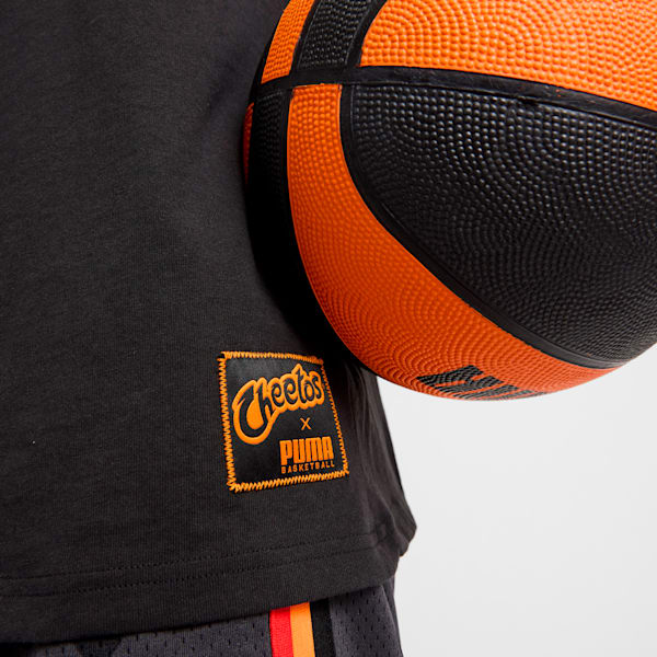 T-shirt de basketball HOOPS x CHEETOS®, PUMA Black, extralarge