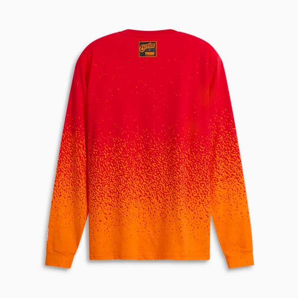 PUMA HOOPS x CHEETOS® Long Sleeve Tee, For All Time Red-Rickie Orange, extralarge