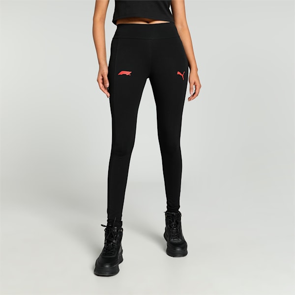 F1 Motorsport Women's Leggings, PUMA Black, extralarge-IND