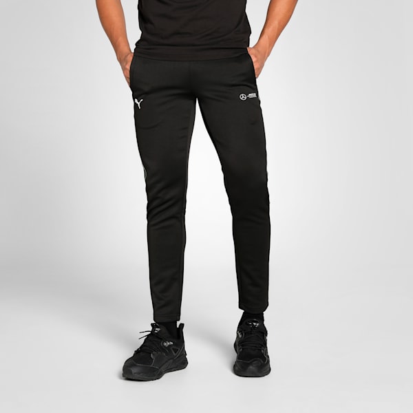 Mercedes-AMG Petronas Motorsport Men's MT7 Open Cuff Track Pants, PUMA Black, extralarge-IND