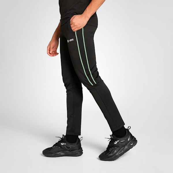 Mercedes-AMG Petronas Motorsport Men's MT7 Open Cuff Track Pants, PUMA Black, extralarge-IND