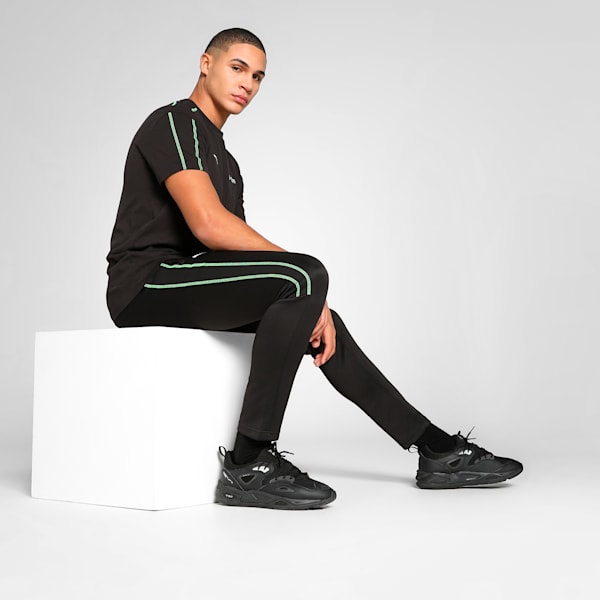 Mercedes-AMG Petronas Motorsport Men's MT7 Open Cuff Track Pants, PUMA Black, extralarge-IND