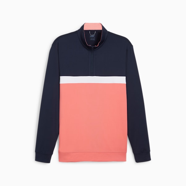 Puma Pure 2.0 1/4 Zip Pullover - Deep Navy Puma Pure 2.0 1/4 Zip Pullover - Deep Navy