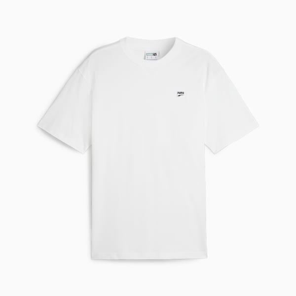 DOWNTOWN Badge Men's Tee, PUMA White, extralarge