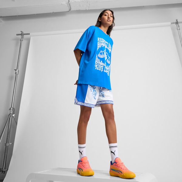 STEWIE x CITY OF LOVE Women's Basketball Tee, PUMA Team Royal, extralarge