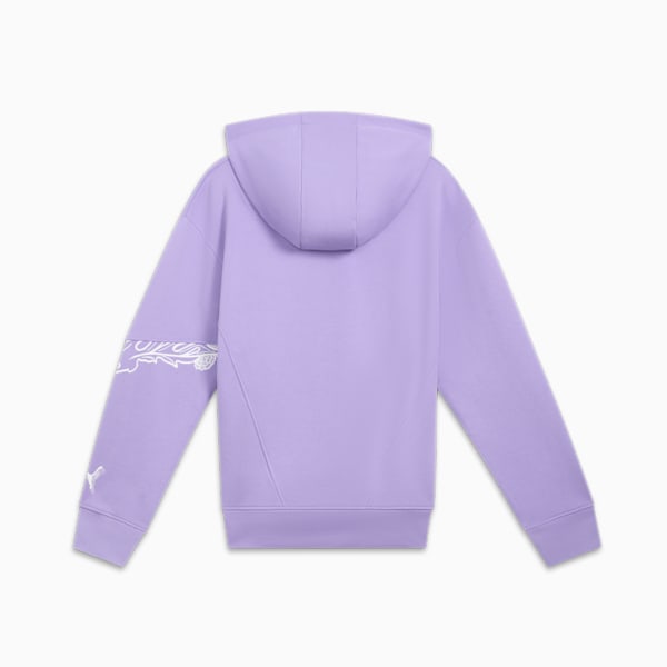 Sudadera con capucha de baloncesto para mujer STEWIE x CITY OF LOVE, Lavender Alert, extralarge