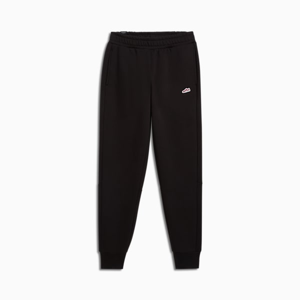 Pants para hombre Suede Logo, Puma Black, extralarge