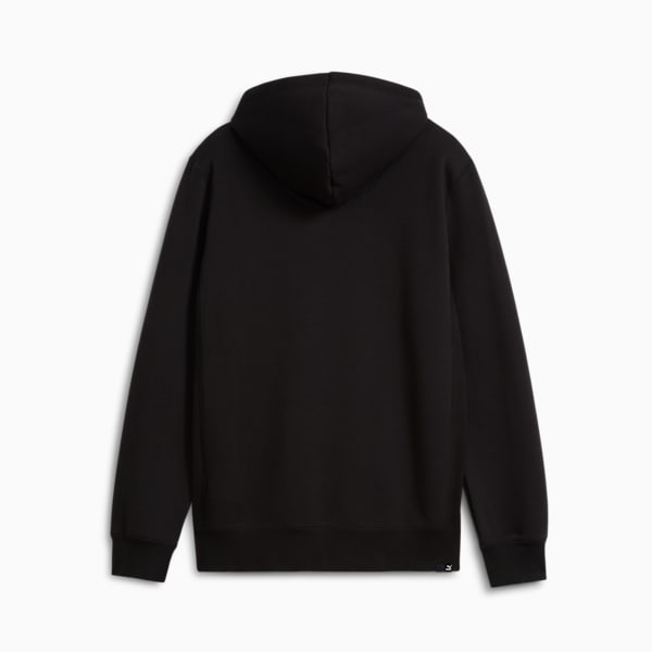 Black suede hoodie store