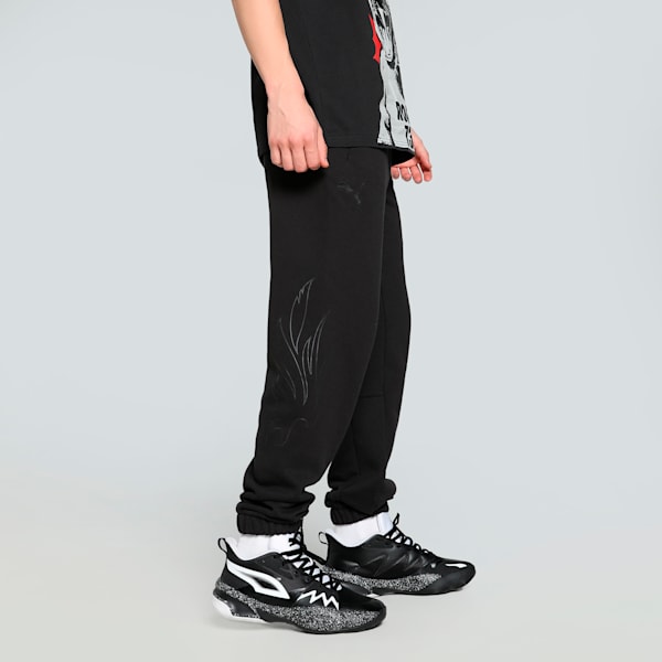 Melo Alwayz On Men's Basketball Sweatpants, PUMA Black, extralarge-IND