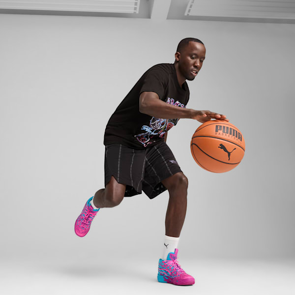 Melo Alwayz On Men's Basketball Shorts, PUMA Black, extralarge-IND