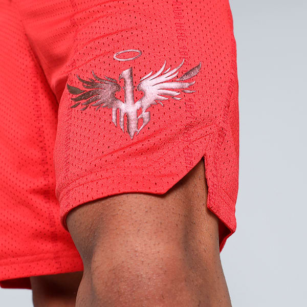 Melo Alwayz On Men's Basketball Shorts, For All Time Red, extralarge-IND