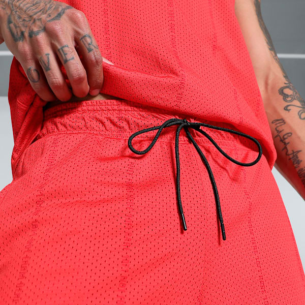 Melo Alwayz On Men's Basketball Shorts, For All Time Red, extralarge-IND