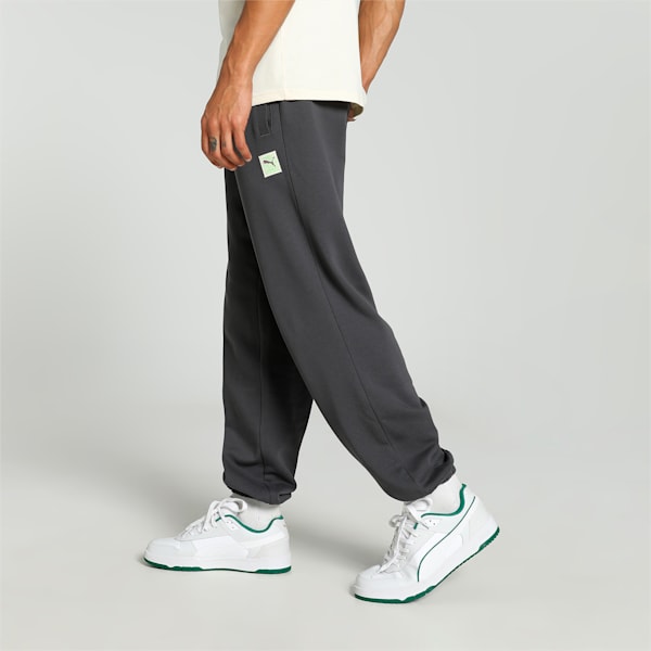 PUMA x HARRDY SANDHU Men's Relaxed Fit Pants, Shadow Gray, extralarge-IND