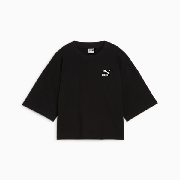ウィメンズ BETTER CLASSICS オーバーサイズ 半袖 Tシャツ, PUMA Black, extralarge-JPN