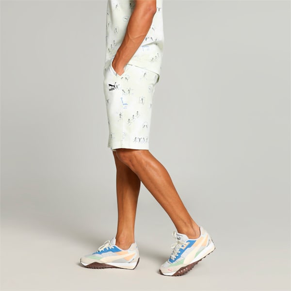 Classics Men's Printed Shorts, PUMA White, extralarge-IND