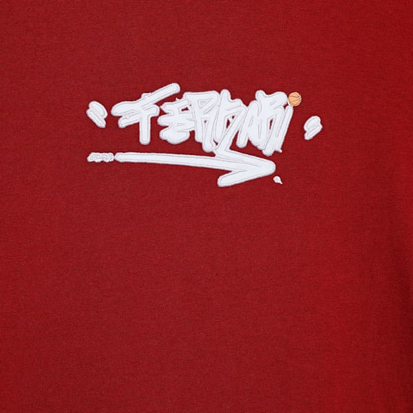 Scuderia Ferrari Dylan Youth Motorsport Tee, Intense Red, extralarge-IND