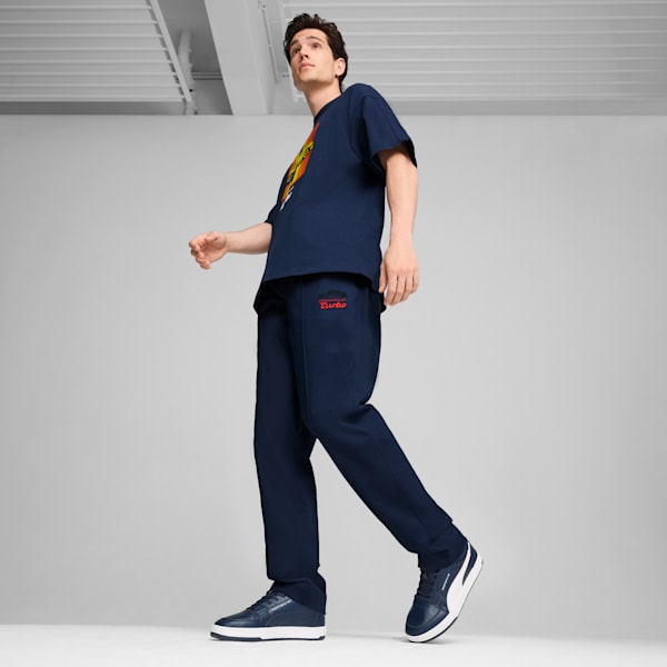 Porsche Legacy Men's Motorsport Statement Pants, Club Navy, extralarge-IND
