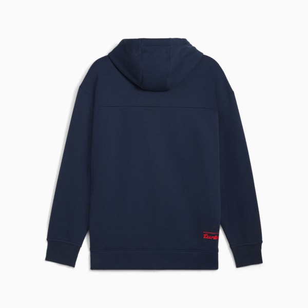 Porsche Legacy Statement Men's Hoodie, Club Navy, extralarge