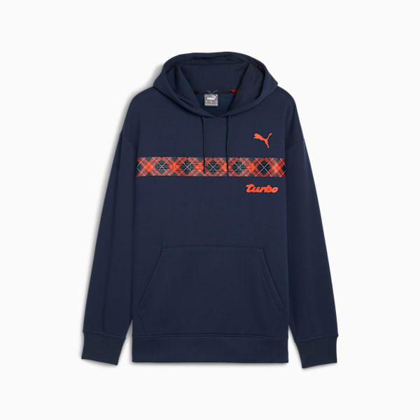 Chandail à capuchon Porsche Legacy Statement Homme, Club Navy, extralarge