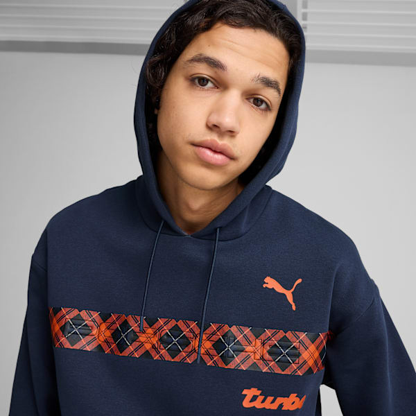 Chandail à capuchon Porsche Legacy Statement Homme, Club Navy, extralarge
