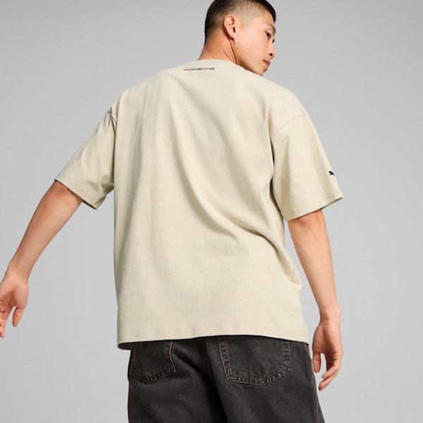 Playera para hombre gráfica Porsche Legacy 911, Desert Dust, extralarge