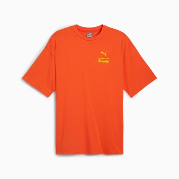 Porsche Legacy Turbo Men's Graphic Tee, Redmazing, extralarge