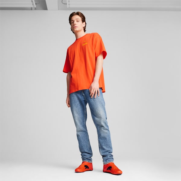 Porsche Legacy Turbo Men's Graphic Tee, Redmazing, extralarge