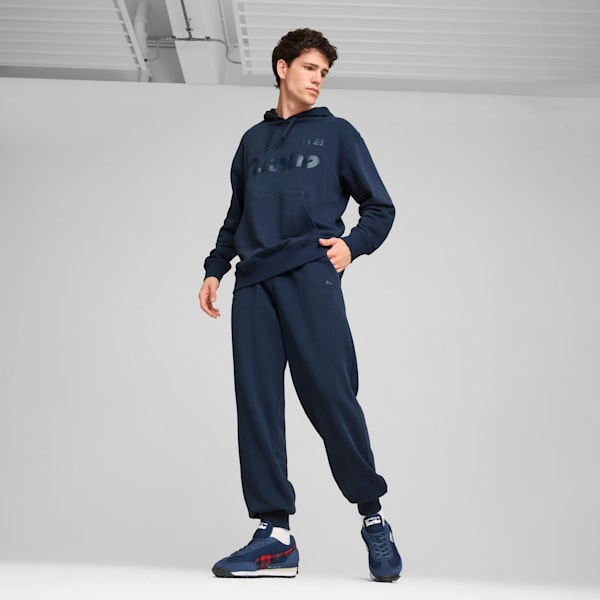 Porsche Legacy ESS Men's Hoodie, Club Navy, extralarge