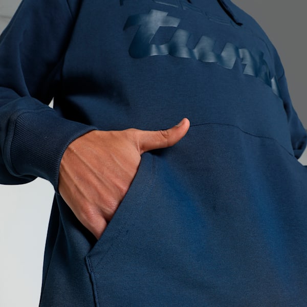 Porsche Legacy Men's Relaxed Fit Motorsport Hoodie, Club Navy, extralarge-IND