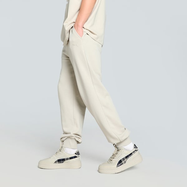 Porsche Legacy Men's Relaxed Fit Motorsport Pants, Desert Dust, extralarge-IND