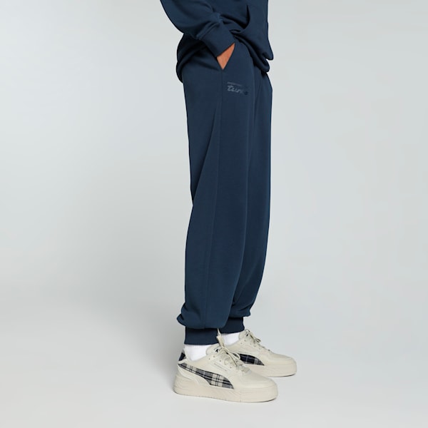 Porsche Legacy Men's Relaxed Fit Motorsport Pants, Club Navy, extralarge-IND