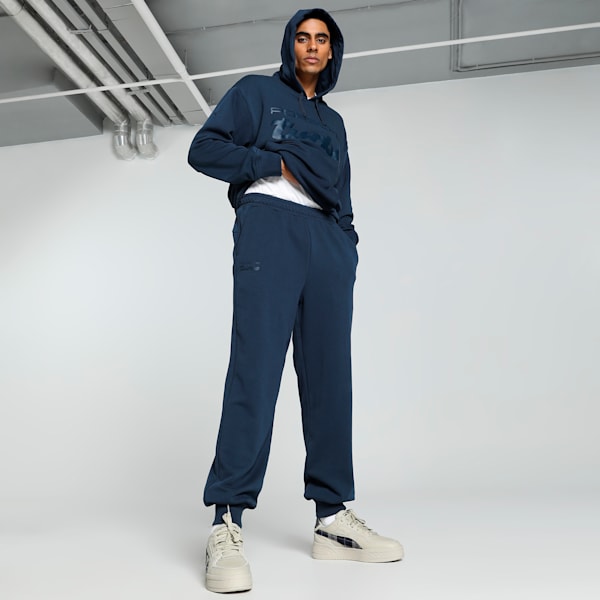 Porsche Legacy Men's Relaxed Fit Motorsport Pants, Club Navy, extralarge-IND
