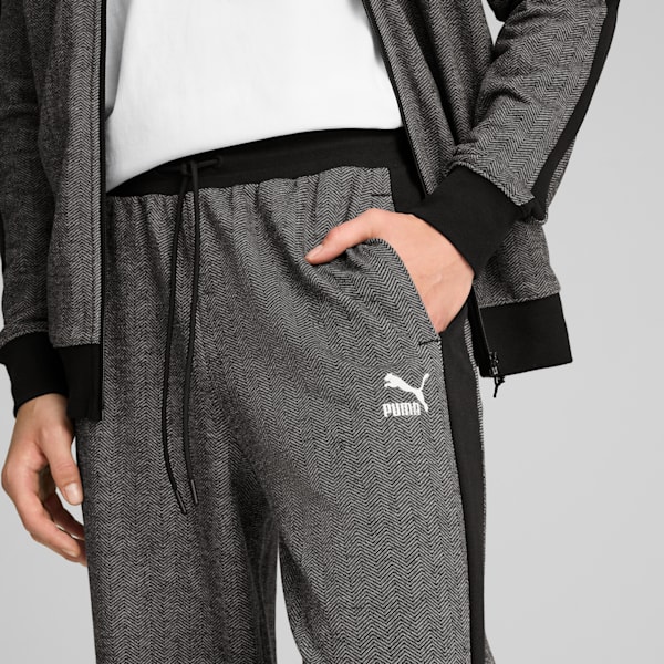Puma grey track pants hotsell