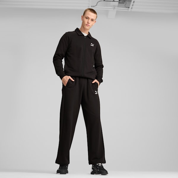 T7 Men's Relaxed Track Pants, PUMA Black-PUMA Black, extralarge