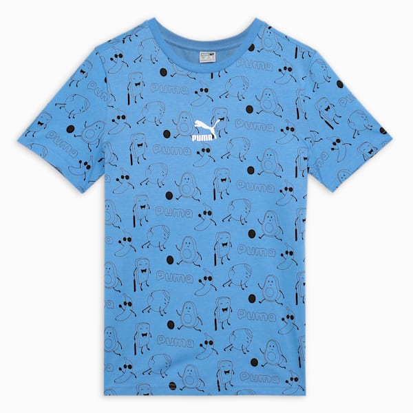 Classics Printed Youth T-shirt, Blue Skies, extralarge-IND