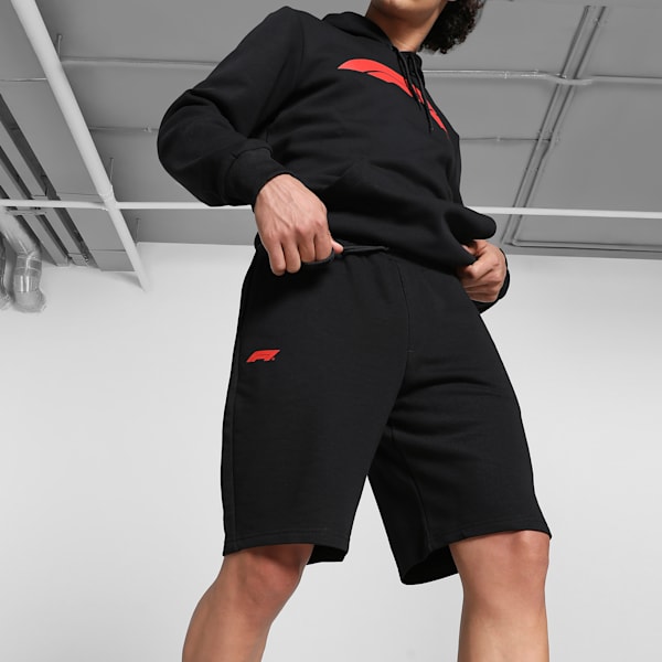 F1 Men's Motorsport Sweat Shorts, PUMA Black, extralarge-IND