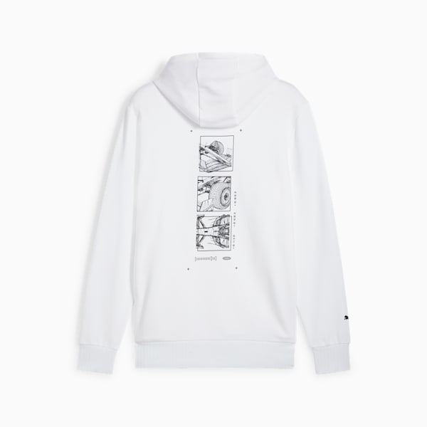 F1® Men's Graphic Hoodie, PUMA White, extralarge