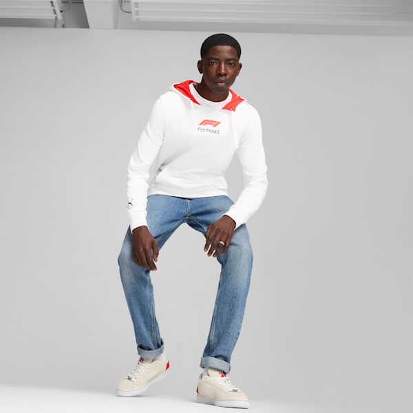 F1® Men's Graphic Hoodie, PUMA White, extralarge
