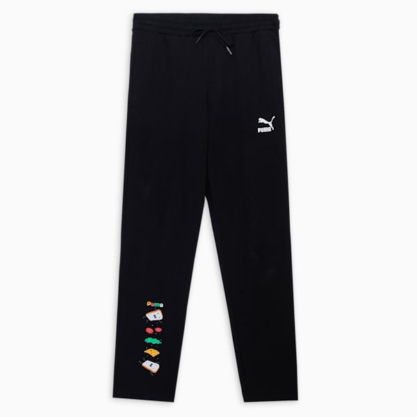 Classics Graphic Youth Pants, PUMA Black, extralarge-IND