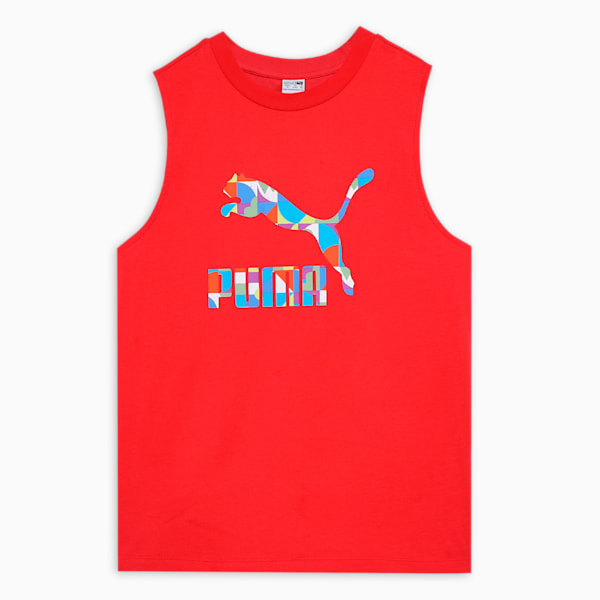 Classics Boy's Graphic Tank, For All Time Red, extralarge-IND