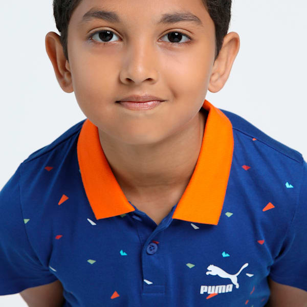 Classics Boy's Graphic Polo, Cobalt Glaze, extralarge-IND