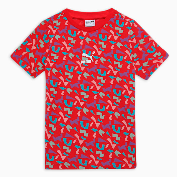 Classics Boy's Printed T-shirt, For All Time Red, extralarge-IND