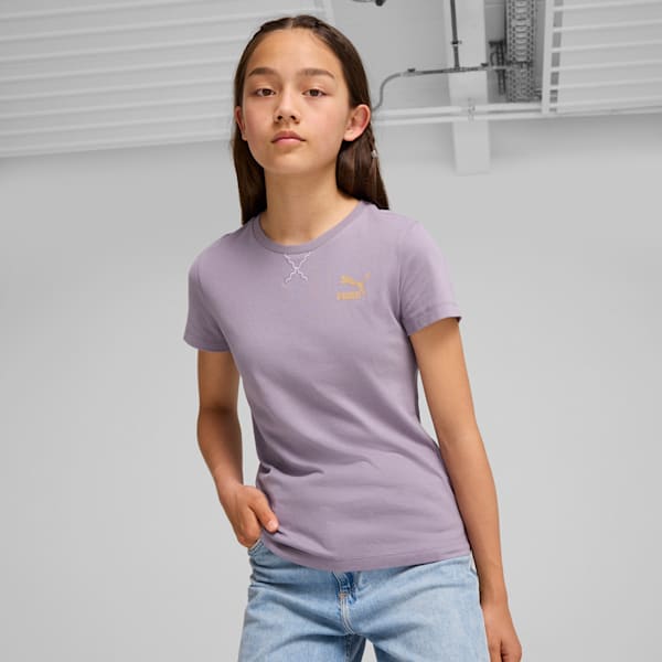 Playera Adolescente OFF SIDE, Pale Plum, extralarge