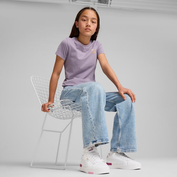 Playera Adolescente OFF SIDE, Pale Plum, extralarge