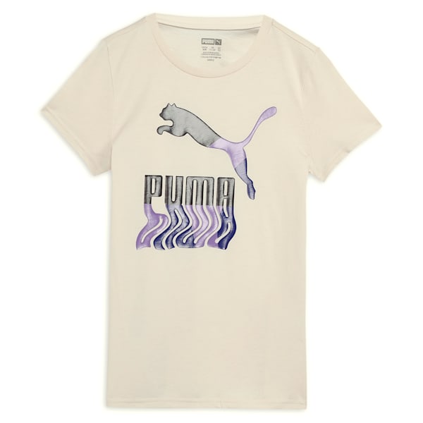 Graphic Youth Tee, Alpine Snow, extralarge-IND