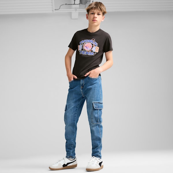 GRAPHICS 1948 Big Kids' Tee, PUMA Black, extralarge
