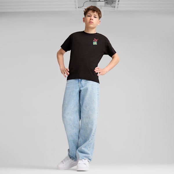 GRAPHICS Trailism Youth Relaxed Fit Tee, PUMA Black, extralarge-IND